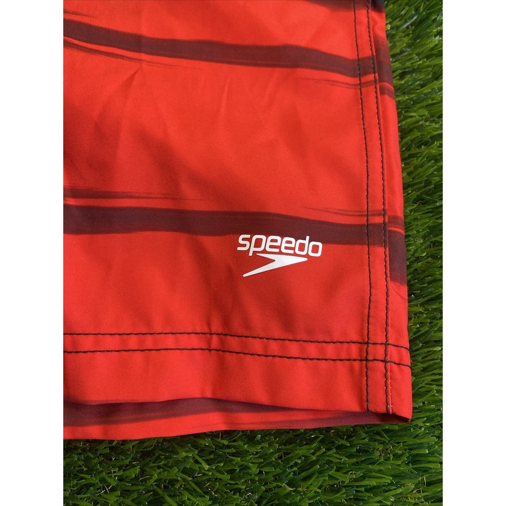 Speedo shorts Comfort Stretch UPF 50+ Swim Trunks Men's Sz S Stripes NWT - Picture 4 of 12